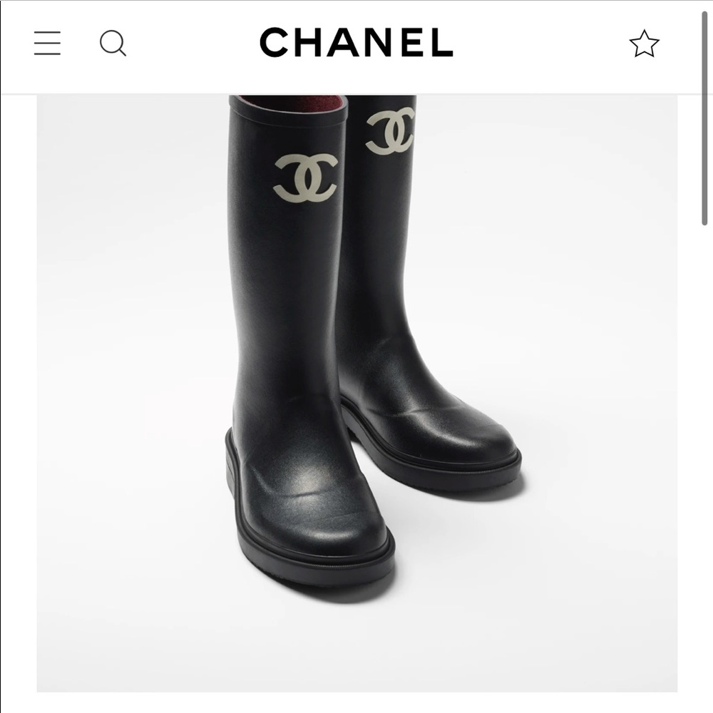 chanel boots